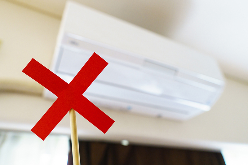 エアコンの調子が悪い