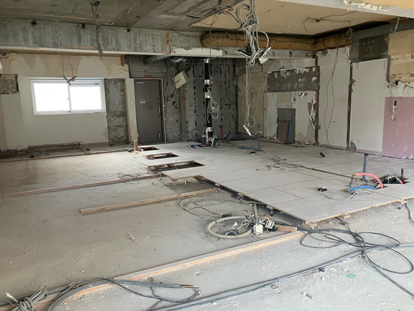 リノベーション中