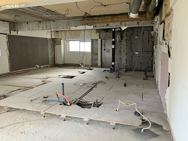 リノベーション中