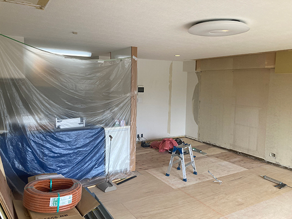 リノベーション中